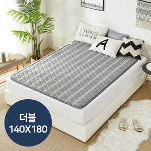 [★국내생산★ 12시 주문 건까지 당일 출고!!] 한일좋은자리 2인용 더블 그레이-전자파안심 카본 탄소매트 전기요매트 전기장판