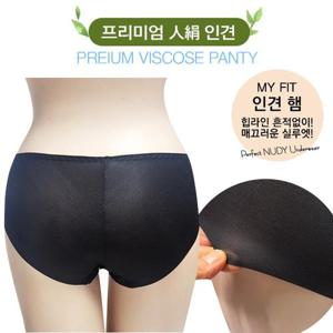 [마이핏]여성용 인견 쿨매쉬 삼각팬티 누디팬티 노라인 햄팬티