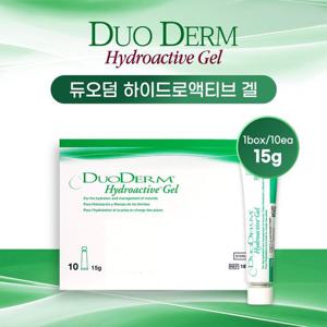 듀오덤 하이드로엑티브겔 15G 10개/1BOX 바르는 상처보호 진물흡수 상처치유 하이드로겔