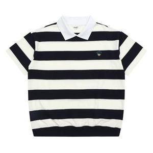에꼴리에 세이브존03 여름 남자 클래식 스트라이프 카라티  24B3421-NY