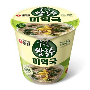 [JHQQR968_52EK]농심 컵라면 후루룩 쌀국수 미역국 74gx6컵