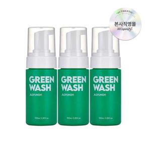 [빠른배송] 질경이 퍼퓸 여성청결제 그린 모스 폼 워시 100ml x3개
