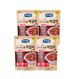 아이얌 간편요리 홈쿡 토마토스튜 떡갈비 150g 4개
