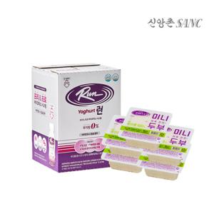 [신앙촌] 프로바이오틱스 런 요구르트 1박스 + 국산 미니두부 5모