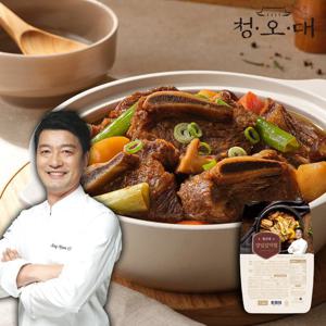 (소비기한임박특가 ~26.01.19)[청오대] 천상현 쉐프 양념 갈비찜 400g x 4팩