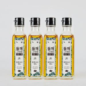 [국산들깨] 들깨그대로 생들기름 180ML X 4병