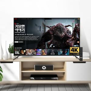 [써밋티비] A550ES9 UHD 55인치 구글안드로이드 4K  HDR 스마트TV 스탠드형방문설치
