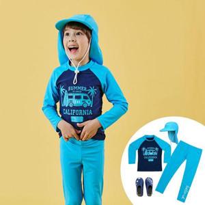 [아이스샌드]남아동래쉬가드세트+아쿠아슈즈  BR-10109K