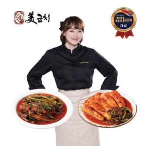 미금치김치 율무 총각3kg + 열무2kg, 총 5kg