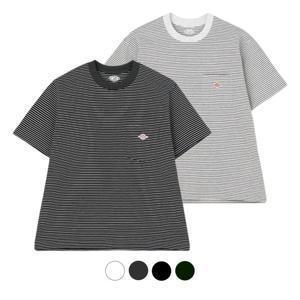 단톤 여성 포켓 스트라이프 반소매 티셔츠 4컬러 DT-C0197 TCB-ST DNB252L103-0009