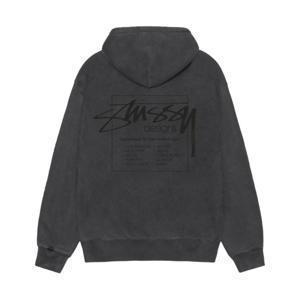 스투시 모던 에이지 피그먼트 다이드 후드 블랙 1925079