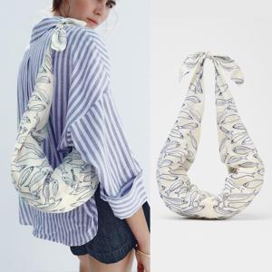 자라 ZARA 드로우스트링 보우백 크로스바디백