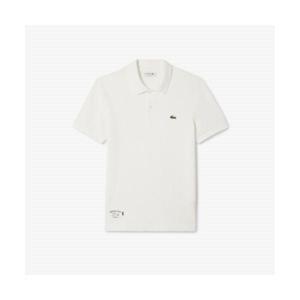 LACOSTE 라코스테 남성 와플조직 반팔 폴로 [OFFWHITE 오프화이트]