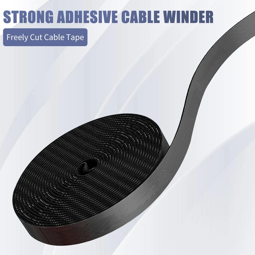 케이블 주최자 USB 케이블 관리 보호기 이어폰 마우스 코드 타이 1/2/3/5M iPhone Samsung 용 관리 전화 액세서리