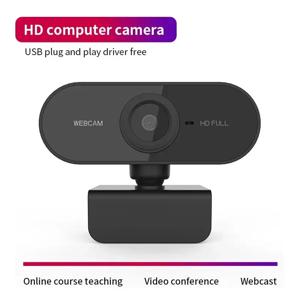 카메라 1080P HD 컴퓨터 USB 카메라(업무용 삼각대 네트워크 웹 카메라용 마이크 내장)