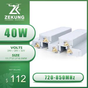 서큘레이터 SAM 커넥터가 포함된 40W 720-850MHz GAN 40W 모듈