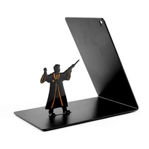 Harer Potty Range Book Ends for 팬 컬렉션 헤비 듀티 금속 북엔드 책 애호가를 위한 사무용 데스크탑 사무용품