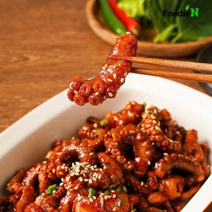 [푸디앤] 맛있게 매콤한 통통 양념 주꾸미 350g /한 번 맛보면 계속 생각나는 맛!