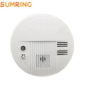 SUMRINGFREE2 긴 수명 이중 센서 연기 감지기, AC110V-220V 또는 240V 연기 경보 화재 감지기, 9V, $10-$2