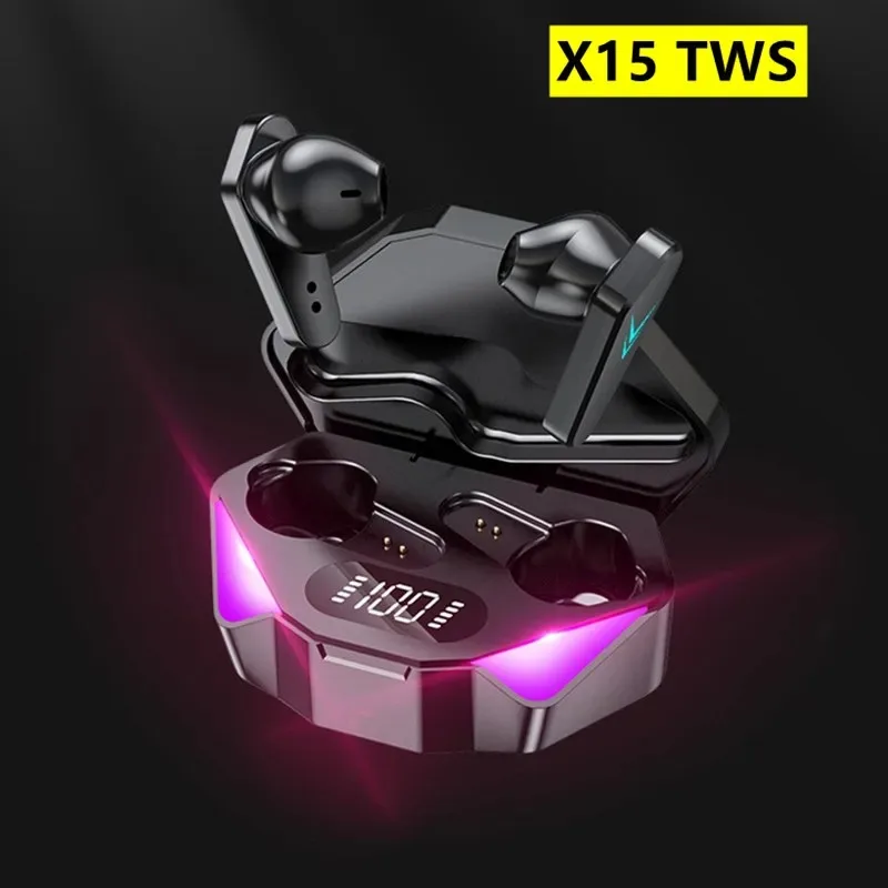 2025 TWS 무선 이어폰 5.3 블루투스 헤드폰, 저지연 이어버드, Esport 게이밍 헤드셋, 샤오미 아이폰용 마이크 포함, 게이머 신제품