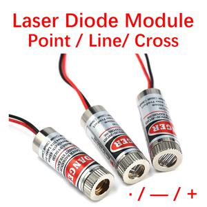 650nm 12mm 레이저 포인트/라인/크로스 레드 라인 산업용 모듈 5mw 조정 가능한 초점 거리