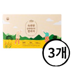 [그랜맘파][유기농] 글루텐프리 무설탕 프리미엄 간식 80g X 3개 세트