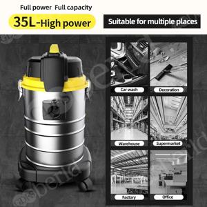 고흡입력 진공청소기 상업용 청소기 산업용 강력 세차장 작업장 먼지 흡입 진공청소기