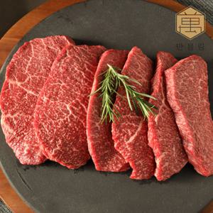 [당일발송] 만블링 100% 국내산 소고기 한우 1++ 등급 구이 150g (1팩/4팩)