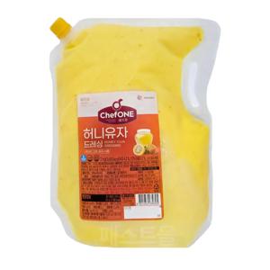 대상 쉐프원 허니유자 드레싱소스 2kg