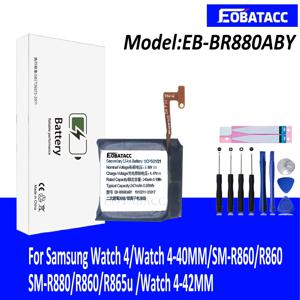 2026년 배터리 EB-BR880ABY 갤럭시 워치 4 40mm/42mm R865U용 EB-BR890ABY 갤럭시 워치 4 44mm/46mm R870 SM-R875U + 도구용