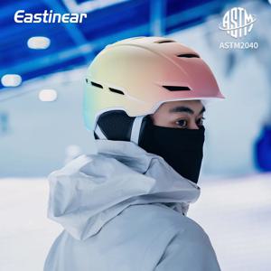 Eastinear 2024 새로운 안전 올인원 따뜻한 스키 헬멧 남성과 여성을 위한 통기성과 편안한 야외 스포츠 스키 장비