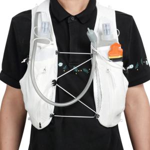 러닝 조끼 남성 여성을위한 야외 스포츠 가방 조깅 사이클링 등산 ​​트레일 러닝 하이킹을위한 조절 가능한 수화 조끼