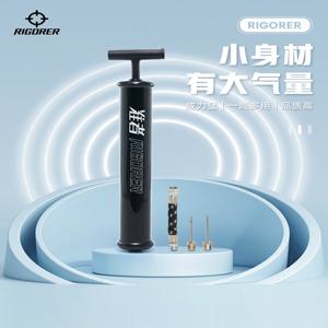 바늘 세트가 포함된 RIGORER 범용 볼 펌프 - 농구, 축구, 배구 및 풍선용 - 미니 휴대용 팽창기