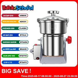 220V 1000g/2000g 곡물 향신료 초본 곡물 커피 건조 식품 분쇄기 밀 연삭 기계 제분소 홈 밀가루 분말 분쇄기