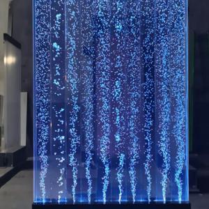 관습. 복도 그램 포스 스크린 커튼 월 버블 월 피쉬 대형 파티션 빛나는 거실