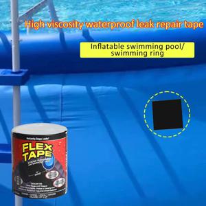 수도관 수리용 실리콘 고무 테이프 - 자가 접착, 누수 방지 및 방수 기능