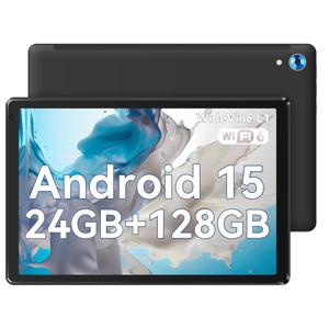 URAO C109 10인치 태블릿 안드로이드 15 태블릿 PC 24GB 램 128GB 저장용량 1TB 확장 옥타코어 프로세서 Widevine L1 듀얼 카메라 블루투스 와이파이