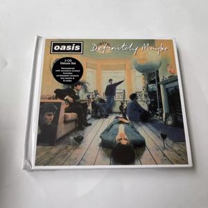 팝 오아시스 리암 갤러거 음악 CD Definitely Maybe 디럭스 앨범 Live Forever 3pcs 음악 레코드 코스프레 워크맨 사운드 트랙 박스