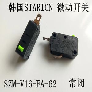 1 개 100% 새로운 원래 한국어 STARION 마이크로 스위치 SZM-V16-FA-62 정상 폐쇄