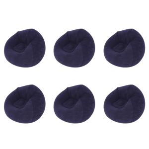 A43T 6X 대형 풍선 소파 의자 콩 가방 무리 PVC 정원 라운지 Beanbag 야외 가구 캠핑 배낭 가방(A)
