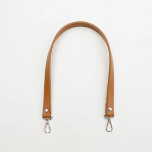 1PCS 60cm Pu 가죽 가방 핸들 숄더 가방 스트랩 교체 핸들 벨트 여성 핸드백 골든 실버 걸쇠 가방 액세서리