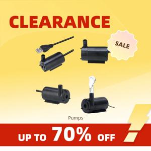 Clearance_DC 3-5V USB 마이크로 잠수정 미니 저소음 수족관 물고기 탱크 연못 분수 수경법 정원_Conti