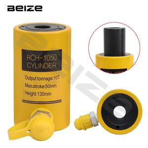 유압식 중공 뚜러뻥 잭, RCH-1050 중공 뚜러뻥 램, 유압 실린더, 10 톤, 50mm