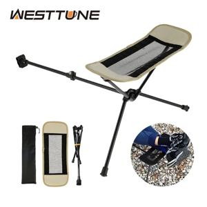 WESTTUNE 범용 캠핑 의자 발 받침대, 접이식 부착식 발받침, 경량 발판, 야외 낚시, 해변 하이킹용
