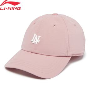 Li-Ning 남여 스포츠 스타일 야구 모자 56-60cm 폴리아미드 통기성 소프트 탑 남성 여성 모자 안감 클래식 모자 AMYV079