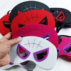 24 Pcs 디즈니 마블 스파이더 맨 할로윈 마스크 어린이를위한 슈퍼 히어로 코스프레 의상 마스크 어린이 크리스마스 파티 선물