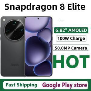 중국 버전 Oppo 찾기 X8 Ultra Snapdragon 8 Elite 6.82 인치 AMOLED 120Hz 50MP OIS 6100mAh 100W Supervooc 50W 무선 NFC OTA
