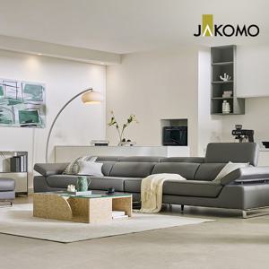 모리슨 6인 기능성 슈렁큰 천연면피 소가죽 소파+스툴