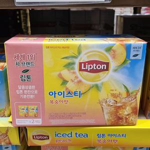 립톤 복숭아맛 아이스티 770g x 2 / 홍차 분말