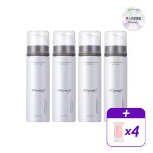 비건인증 여성청결제 모닝 폼 워시 150ml*4+페미닌 티슈 10매입x4개